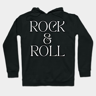 Rock n roll logo Hoodie